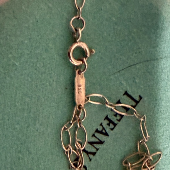 Authentic Tiffany & Co Silver and Enamel Beaded Key Necklace - Picture 5 of 7